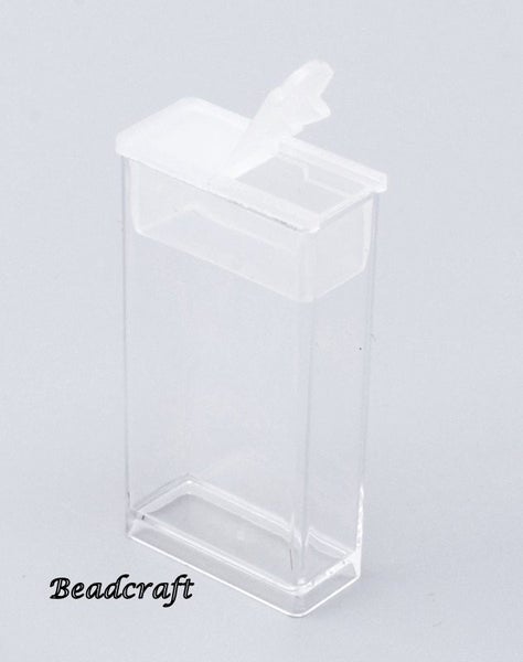 6 SEED BEAD CONTAINERS - FREE COMBINED SHIPPING Carousel 1