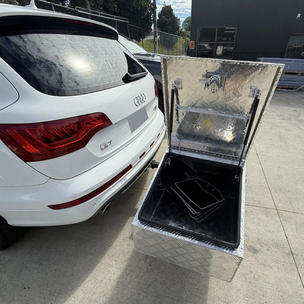 Aluminium Ute Tool Box 2.0mm 1770x550x400mm Gull Wing Style Vehicle Storage Carousel 12