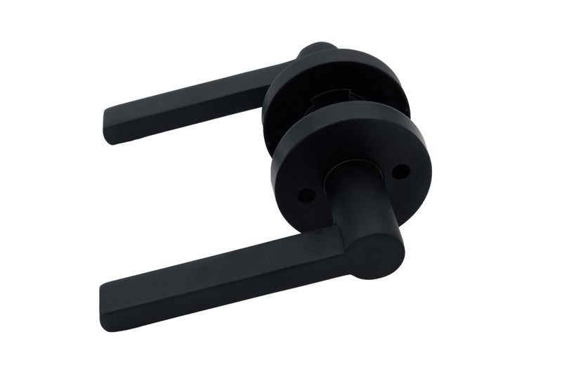 Door Handle Passage - Black Carousel 1