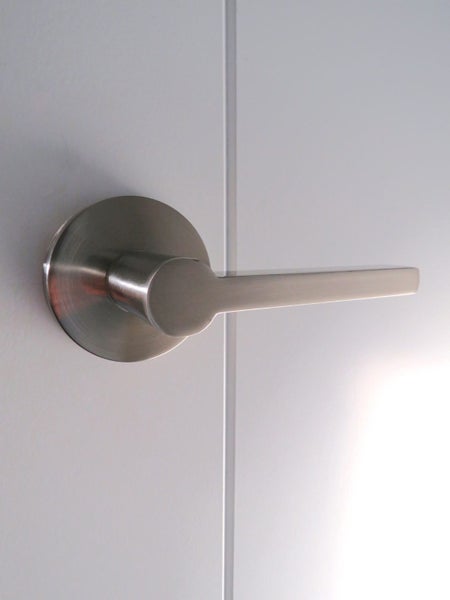 Door Handle Passage - Satin Nickel Carousel 2