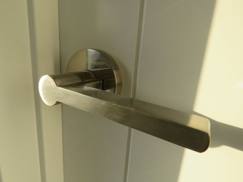 Door Handle Passage - Satin Nickel Carousel 4