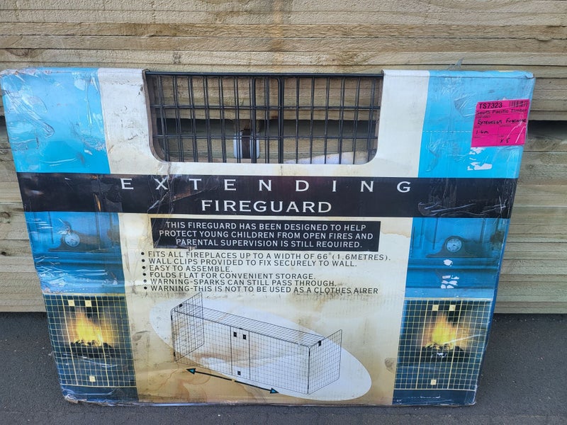EXTENDING FIREPLACE GUARD TO FIT 1.6M FIREPLACE -TS7323 Carousel 1