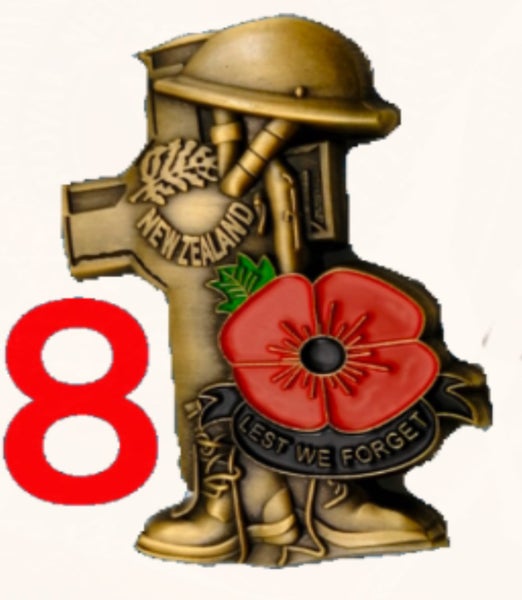 soldier cross Poppy badge Carousel 1