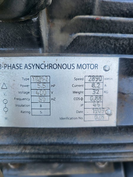 WISHOP AIR COMPRESSOR 200L 3-PHASE - TS7317 Carousel 6