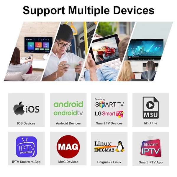 IP TV 12 months Subscription 100% Service Guaranteed Carousel 2