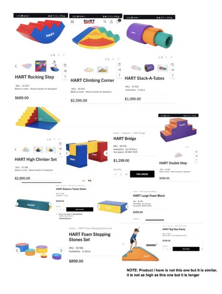 HART Equipment Soft Play Carousel 10