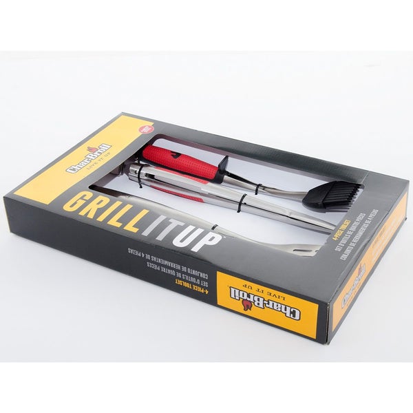 CHAR-BROIL COMFORT-GRIP 4PC TOOL SET Carousel 2