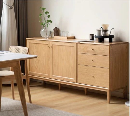 Oslo Natural Solid Oak Sideboard (Oak Furniture Store) Carousel 2