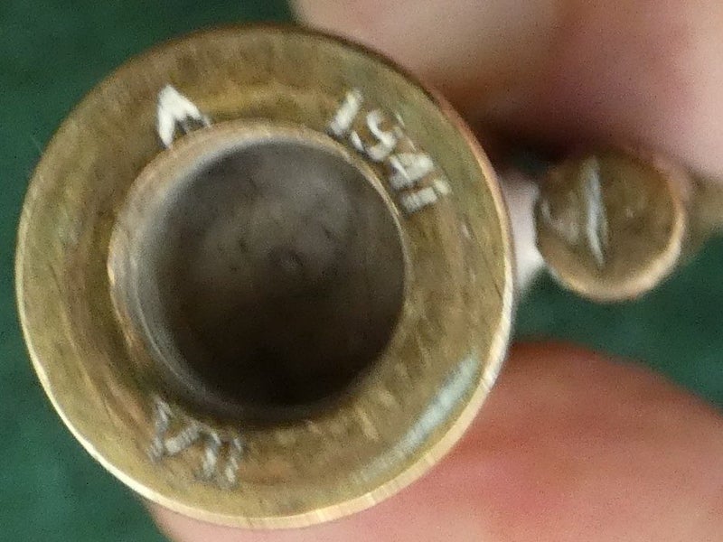Brass WW2 era .303 Lee Enfield Rifle BULLET Cigarette Lighter Trench Lighter Carousel 7