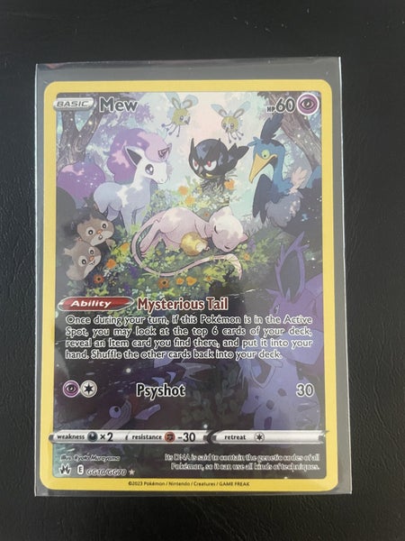 Mew GG #10- Crown Zenith - Galarian Gallery Carousel 1