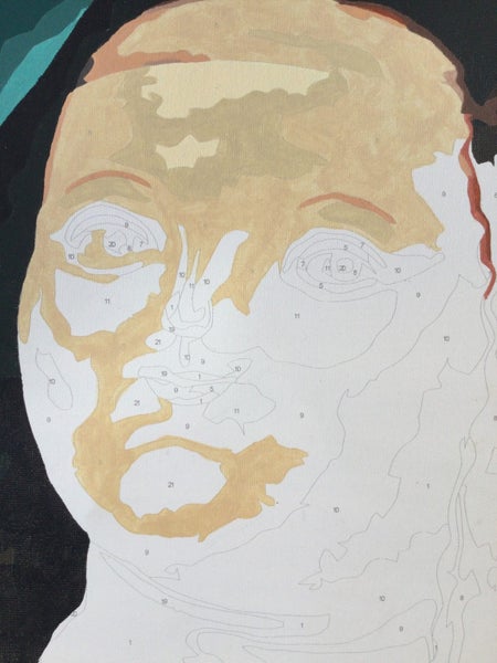 PAINT BY NUMBERS ARTIST WORK UNFINISHED Carousel 2