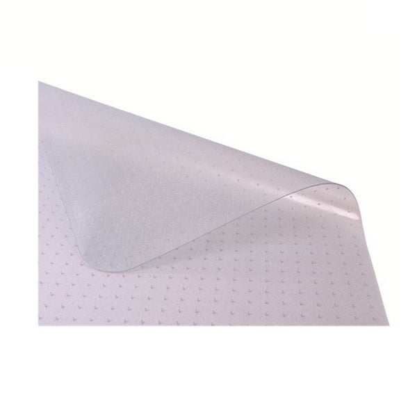 Brateck Lumi MAT01-1 Universal Chair Mat-Studded PVC Chair Mat Transparent Carousel 2