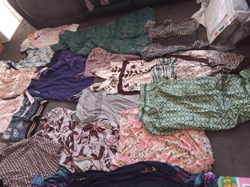 Woman's dresses, velvet jacket and tops Carousel 2
