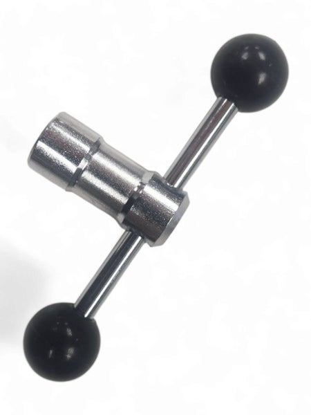 K&M - 6-30351-1-02 - T-bar screw assembly for mic boom - Chrome. Carousel 1