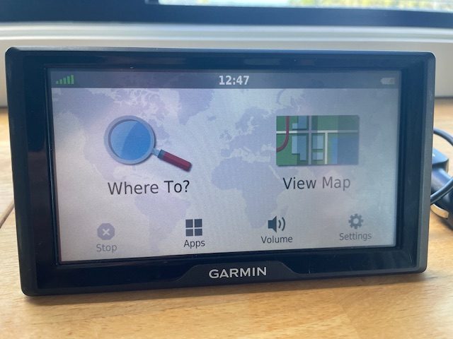 Garmin car GPS Carousel 1
