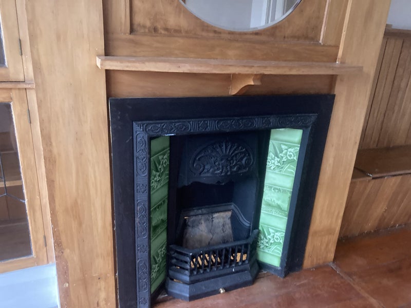 Fireplace Surround with Cast Iron Fireplace Carousel 8