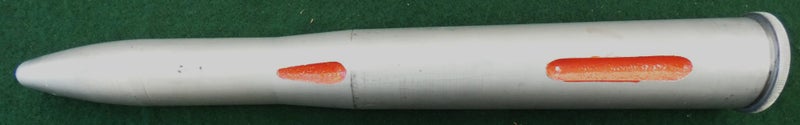 Broad Arrow Marked 40 mm BOFORS CANNON Training DUMMY ROUND 1950's Dated ALLOY Carousel 2