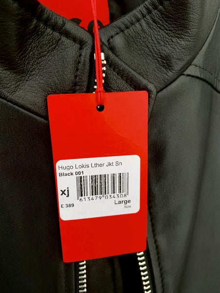 Hugo Boss Leather jacket size L (brand new) Carousel 4
