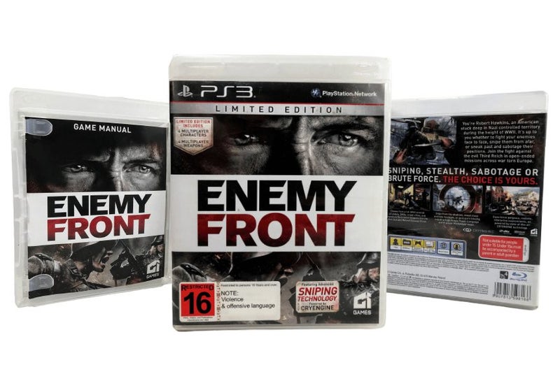 ENEMY FRONT (PS3) *COMPLETE, DISC MINT* Carousel 1