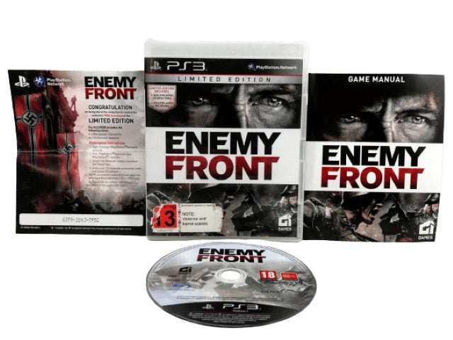 ENEMY FRONT (PS3) *COMPLETE, DISC MINT* Carousel 2