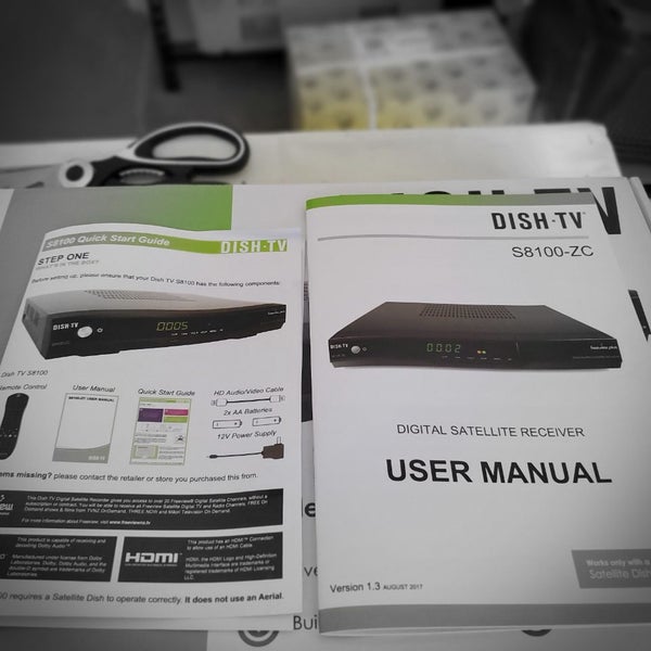 DISH TV 8100ZC FREEVIEW THIS UNIT WORKS WITH MEW SATELLITE Carousel 4