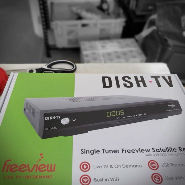 DISH TV 8100ZC FREEVIEW THIS UNIT WORKS WITH MEW SATELLITE Carousel 1