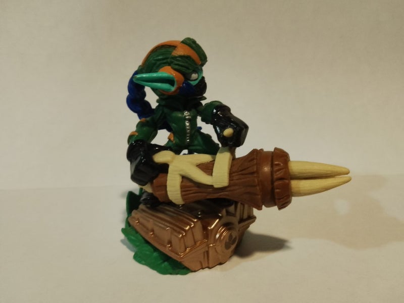 Skylanders Supershot stealth elf Carousel 1
