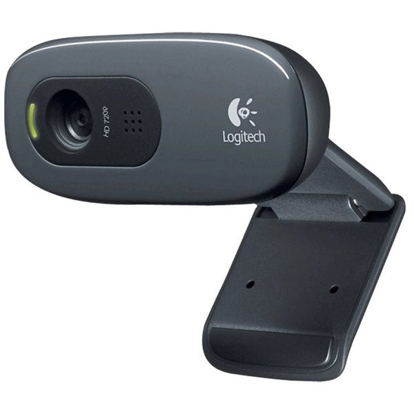 Logitech C270 HD Webcam HD 720p Built-in mic Carousel 1