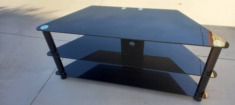 Glass Tv cabinet Carousel 1