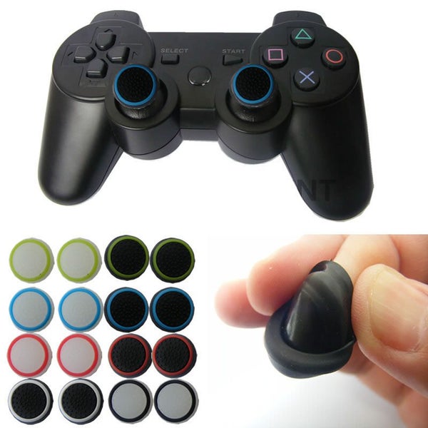 20x Striped Rubber ThumbStick Grip for PS5 PS4 XBOX series X S Analog Controller Carousel 1