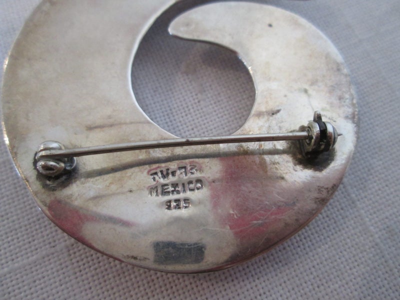 Mexican Silver Brooch Carousel 2