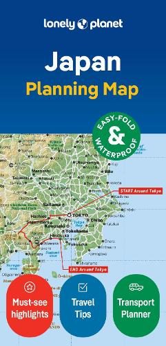 Lonely Planet Japan Planning Map Carousel 1