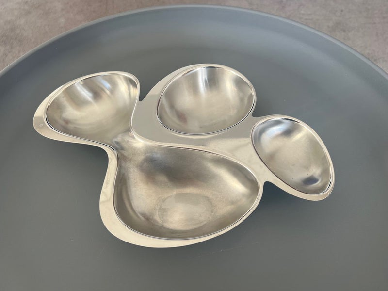 Alessi Chrome Babyboop Dish Carousel 1