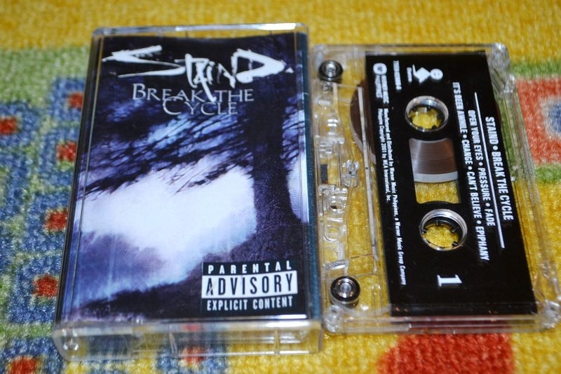 STAIND Break The Cycle CASSETTE TAPE Carousel 2