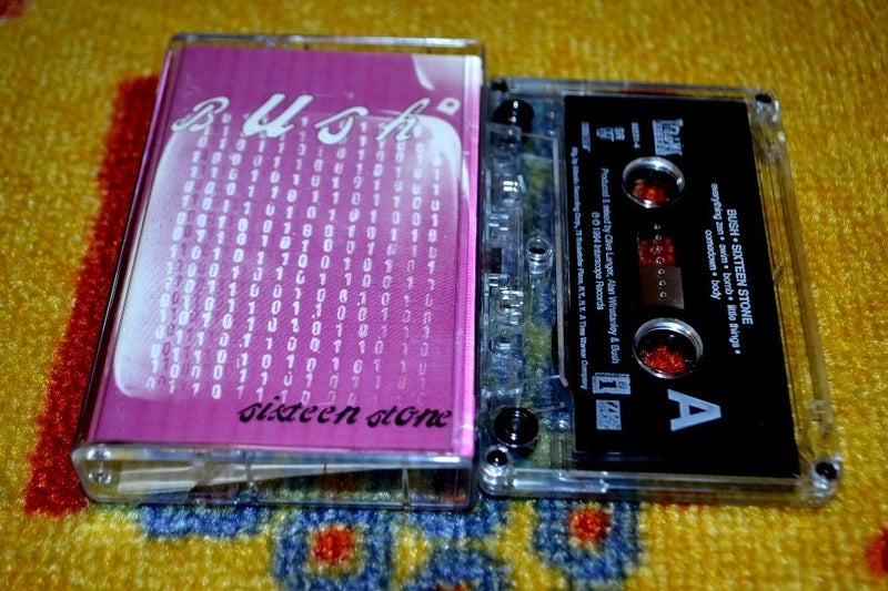 BUSH Sixteen Stone CASSETTE TAPE Carousel 2