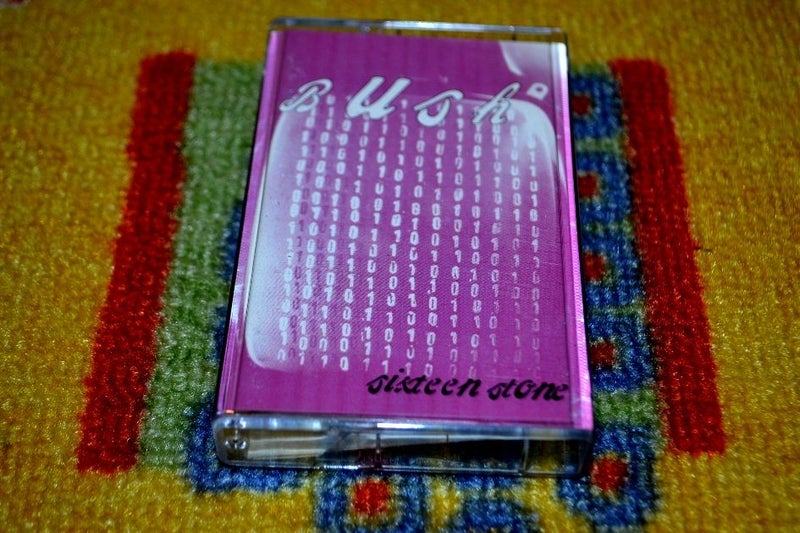 BUSH Sixteen Stone CASSETTE TAPE Carousel 1