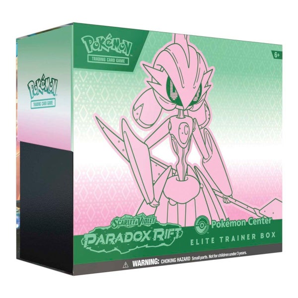 Pokemon Paradox Rift Iron Valiant Roaring Moon Pokemon Center Elite Trainer B... Carousel 2