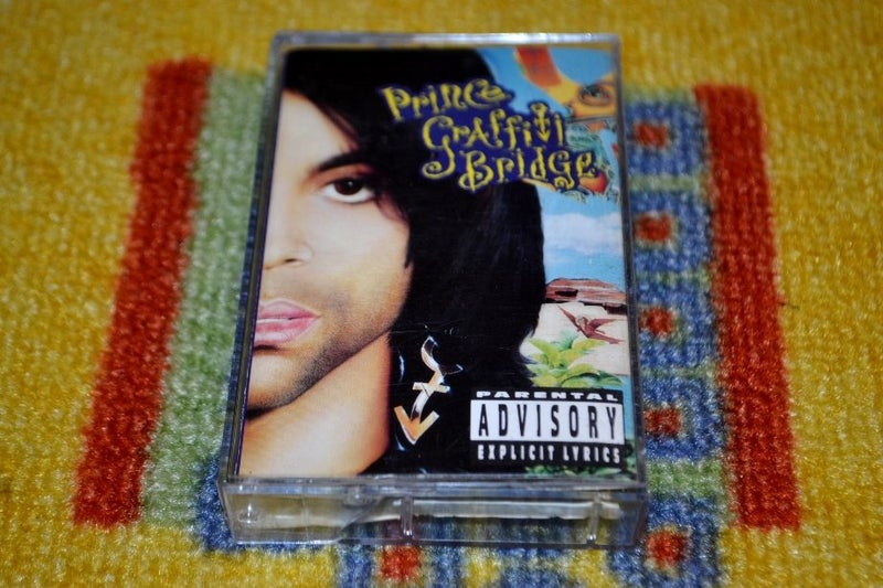 PRINCE Graffiti Bridge CASSETTE TAPE Carousel 1