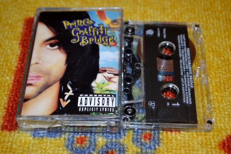 PRINCE Graffiti Bridge CASSETTE TAPE Carousel 2
