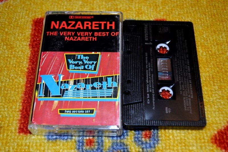NAZARETH The Very Very Very Best of Nazareth CASSETTE TAPE Carousel 2