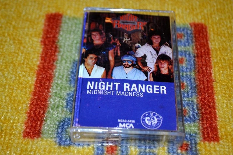 NIGHT RANGER Midnight Madness CASSETTE TAPE Carousel 1