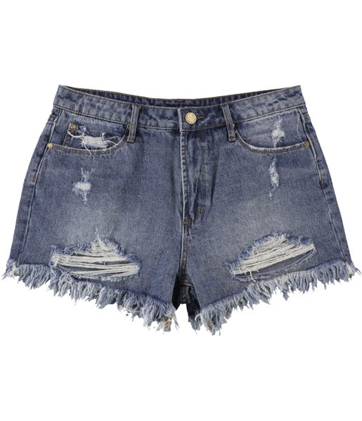 Articles of Society Womens Meredith Casual Denim Shorts Carousel 1