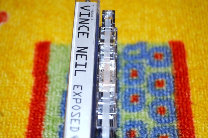 VINCE NEIL Exposed CASSETTE TAPE Carousel 3
