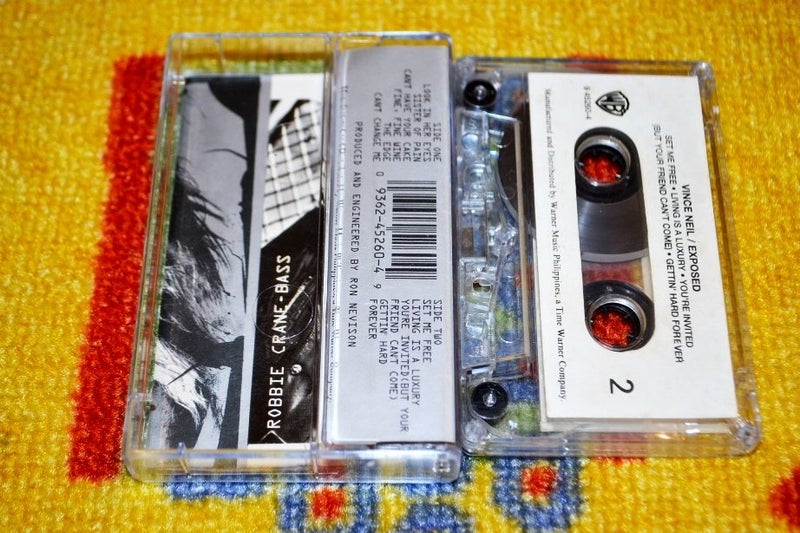 VINCE NEIL Exposed CASSETTE TAPE Carousel 2