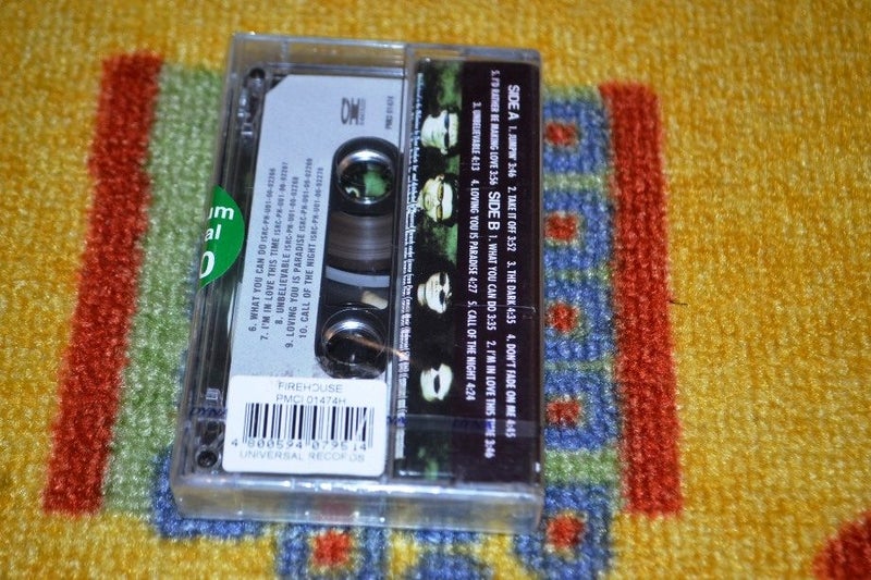 FIREHOUSE 02 CASSETTE TAPE Carousel 2
