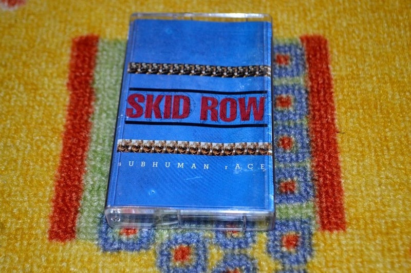 SKID ROW Subhuman Race CASSETTE TAPE Carousel 1