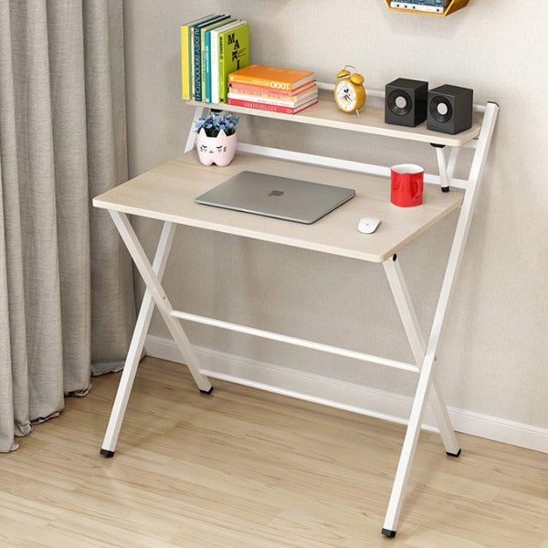 Study Desk Compact Writing Table for Home Office or Bedroom Carousel 1