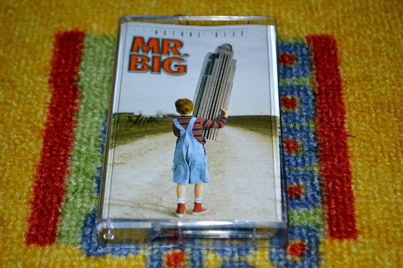MR. BIG Actual Size CASSETTE TAPE Carousel 1