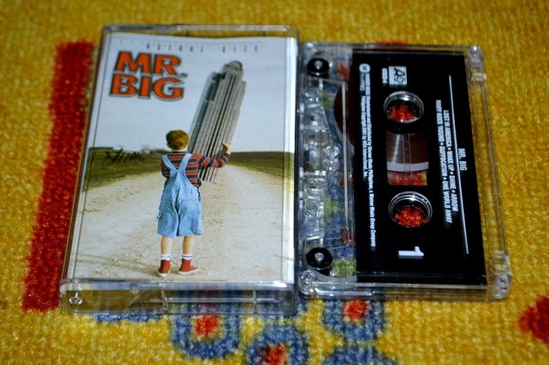 MR. BIG Actual Size CASSETTE TAPE Carousel 2