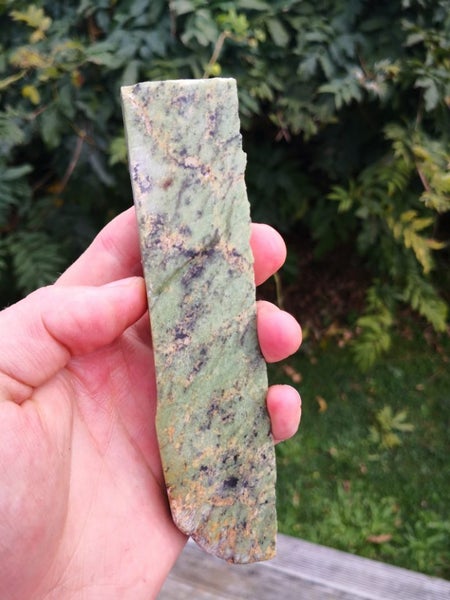 Pounamu Greenstone Good Quality carving slab $1 reserve MAY DEALS Carousel 2